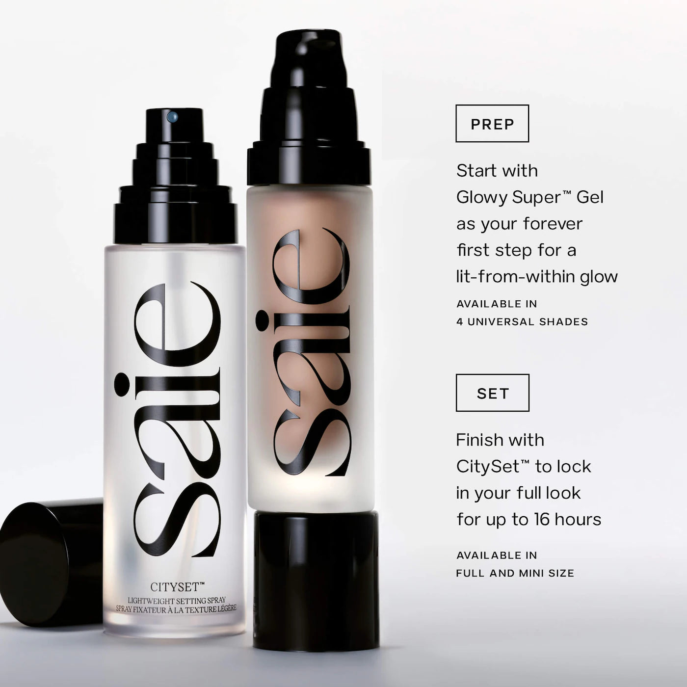 *PREORDEN: CitySet™ Ultra-Fine Mist Setting Spray with 16 Hour Wear - Saie / Fijador de maquillaje