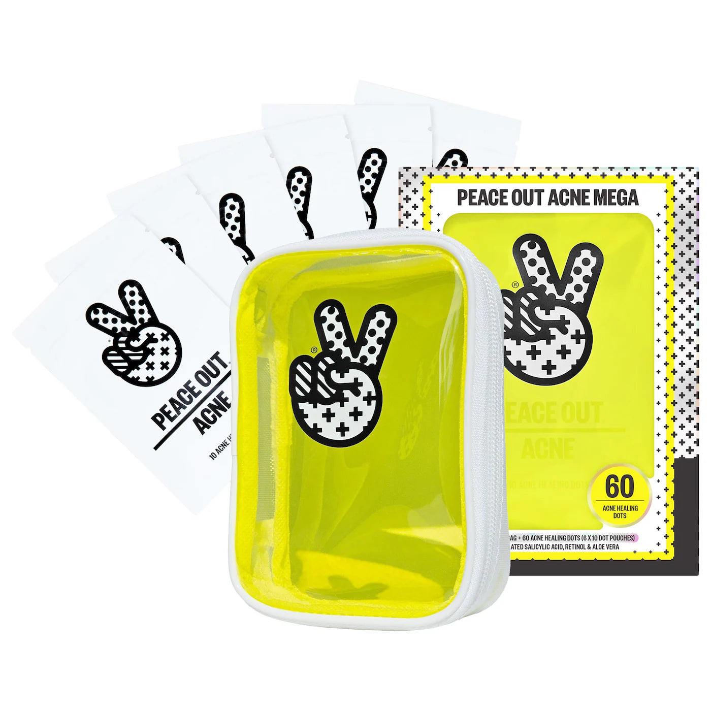 *PREORDEN: Salicylic Acid Acne Healing Dots - Peace Out / Parché para ácne