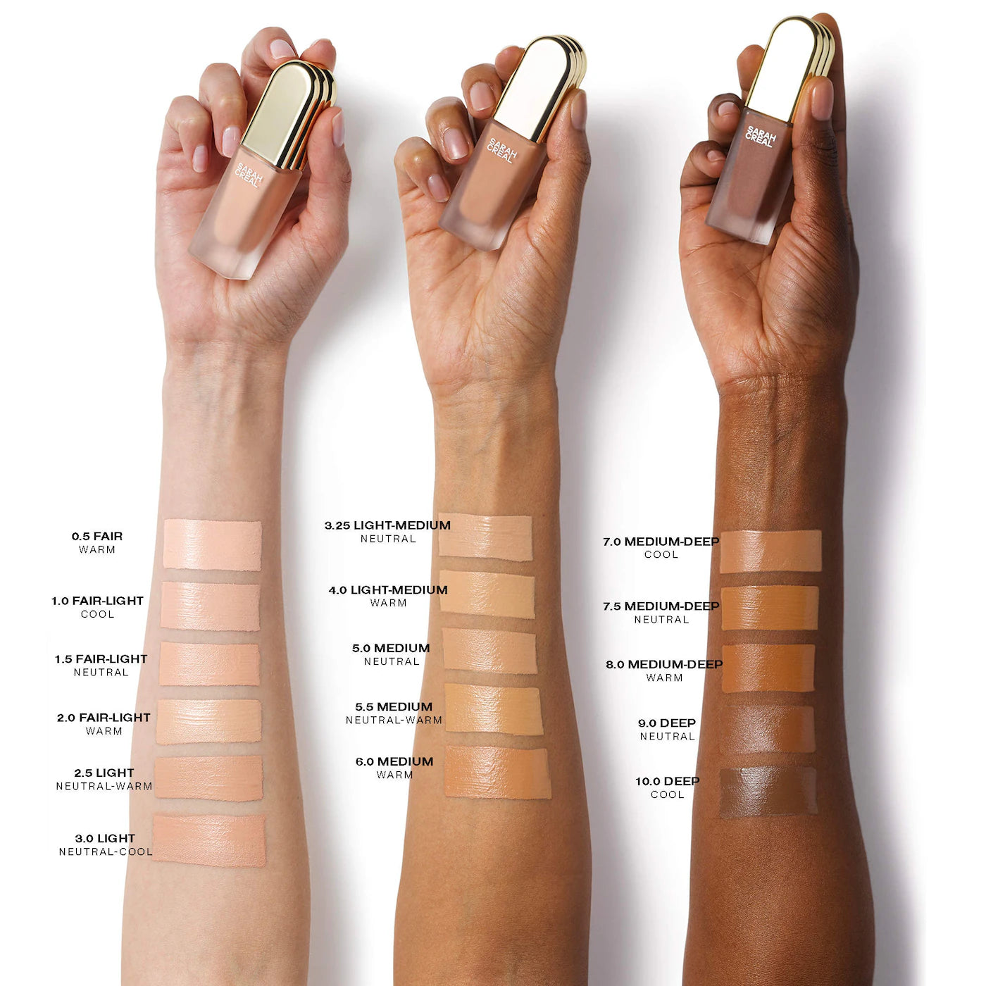 *PREORDEN: Face Flex Concealer & Complexion Enhancer with Caffeine - Sarah Creal / Base hidratante cobertura media