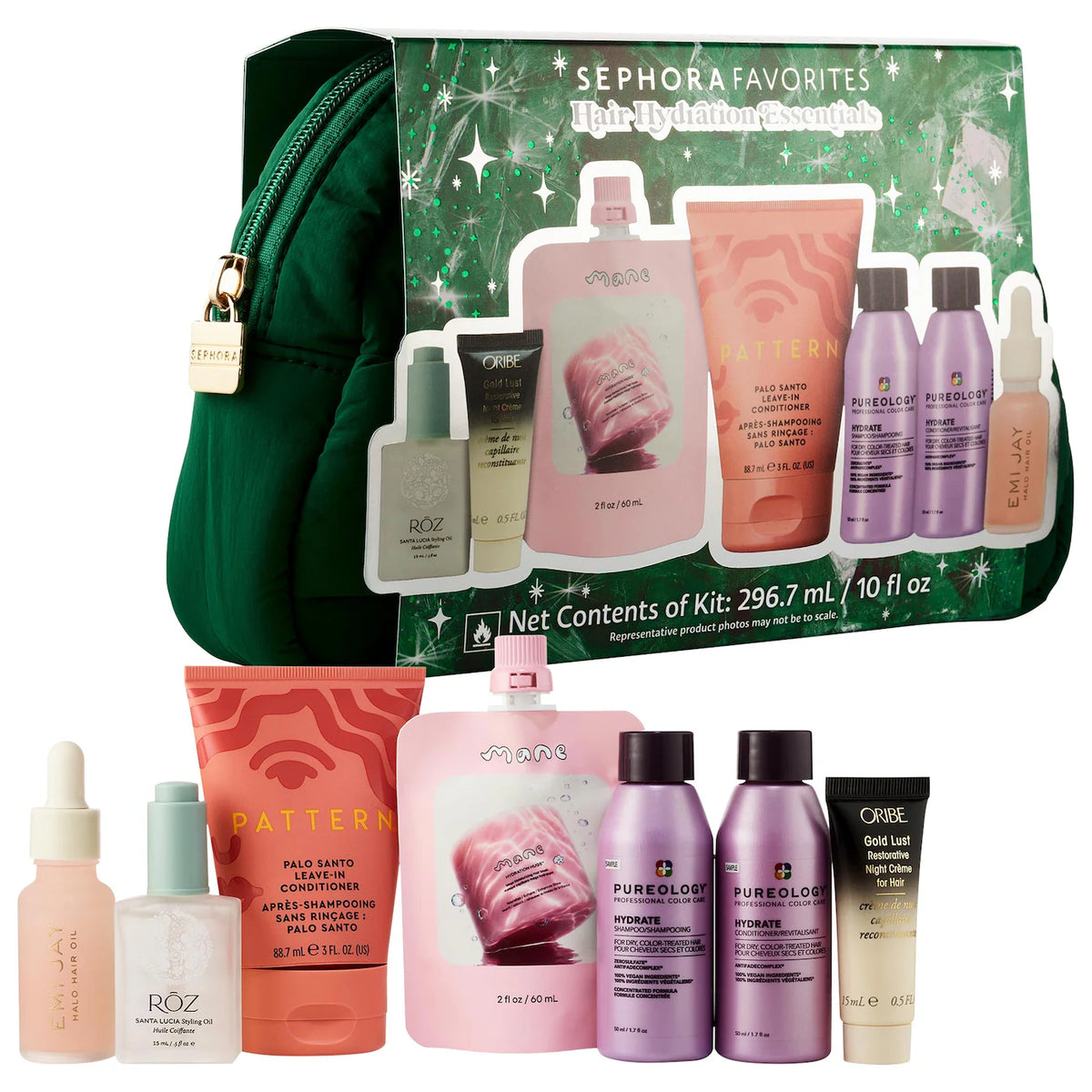 *PREORDEN: Hair Hydration Essentials Gift Set - Sephora Favorites / Set edición limitada minis cuidado del cabello