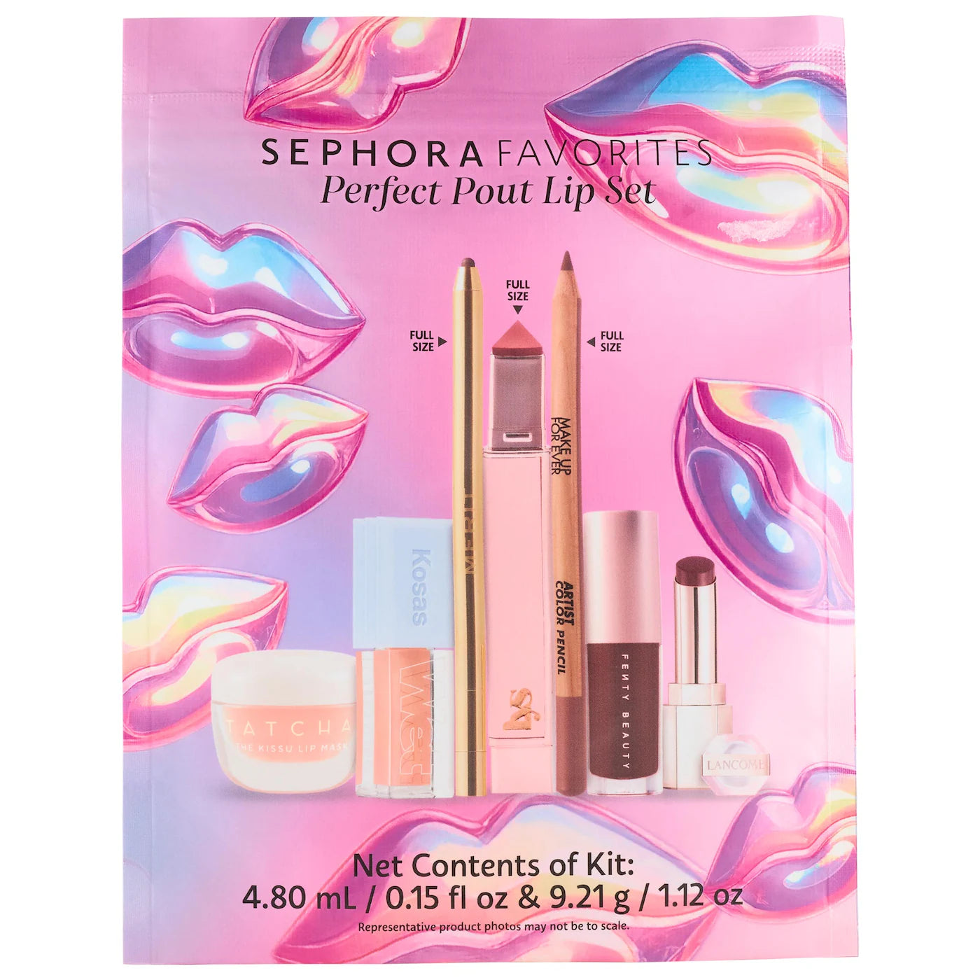 *PREORDEN: Perfect Pout Makeup Lip Value Set - Sephora Favorites / Set Ed. Limitada 7 pz para labios