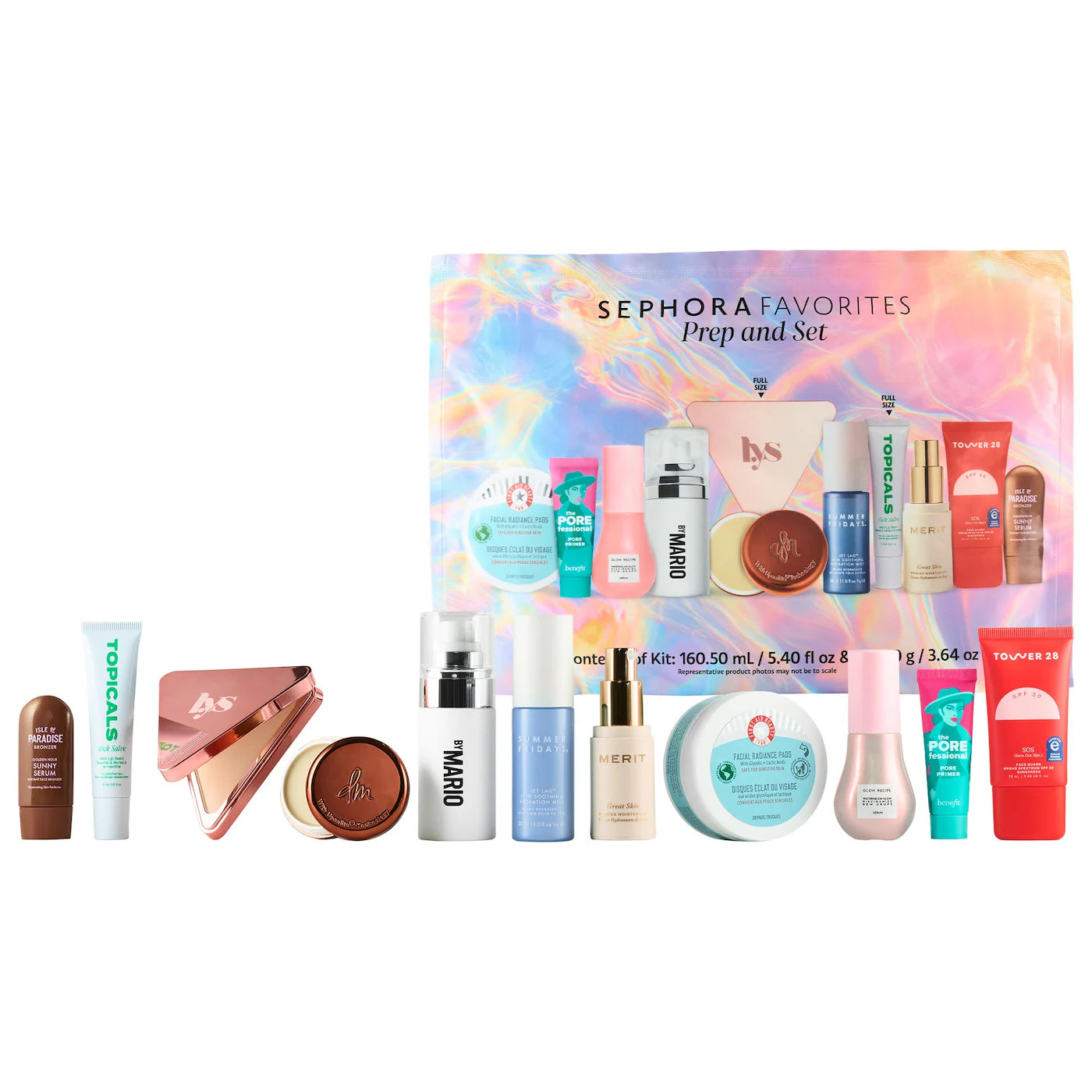 *PREORDEN: Prep & Set Makeup and Skincare Value Set - Sephora Favorites / Set Ed. Limitada 1 pz para rostro
