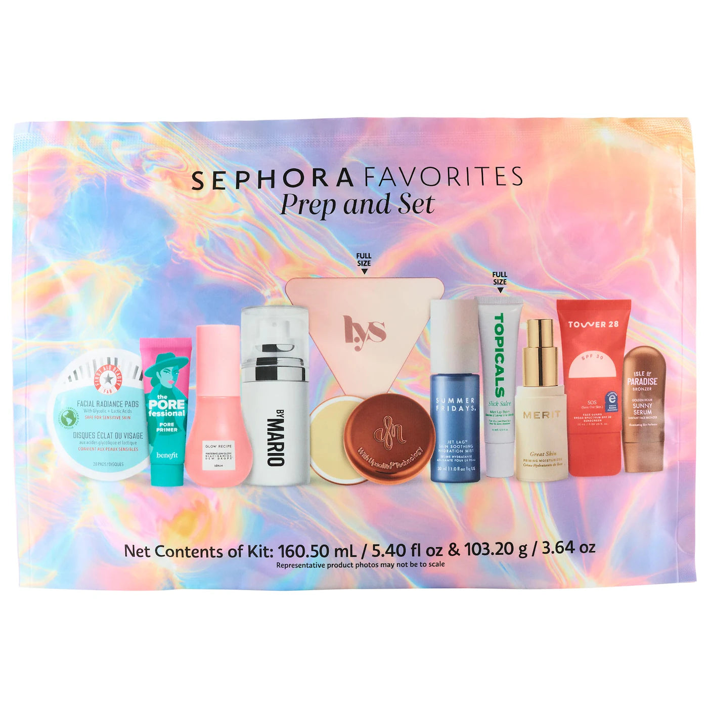 *PREORDEN: Prep & Set Makeup and Skincare Value Set - Sephora Favorites / Set Ed. Limitada 1 pz para rostro