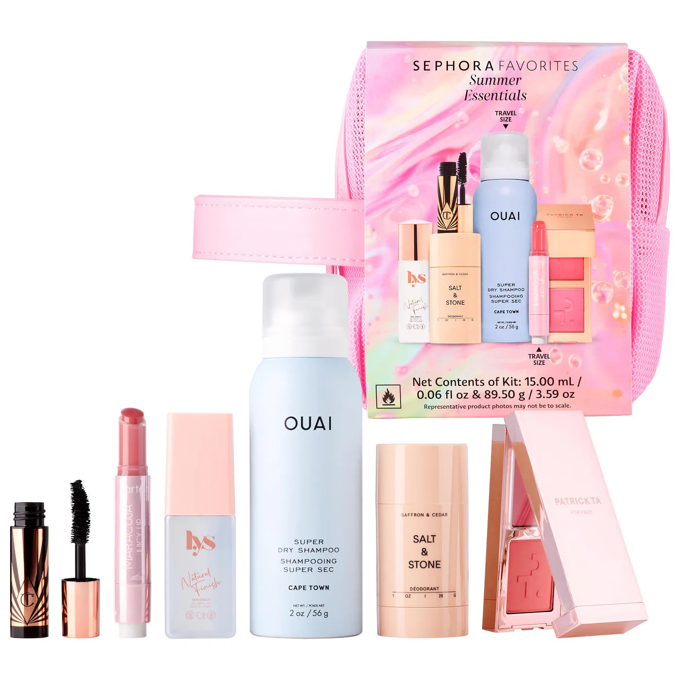 *PREORDEN: Summer Essentials On The Go Value Set - Sephora Favorites / Set 7 pzas