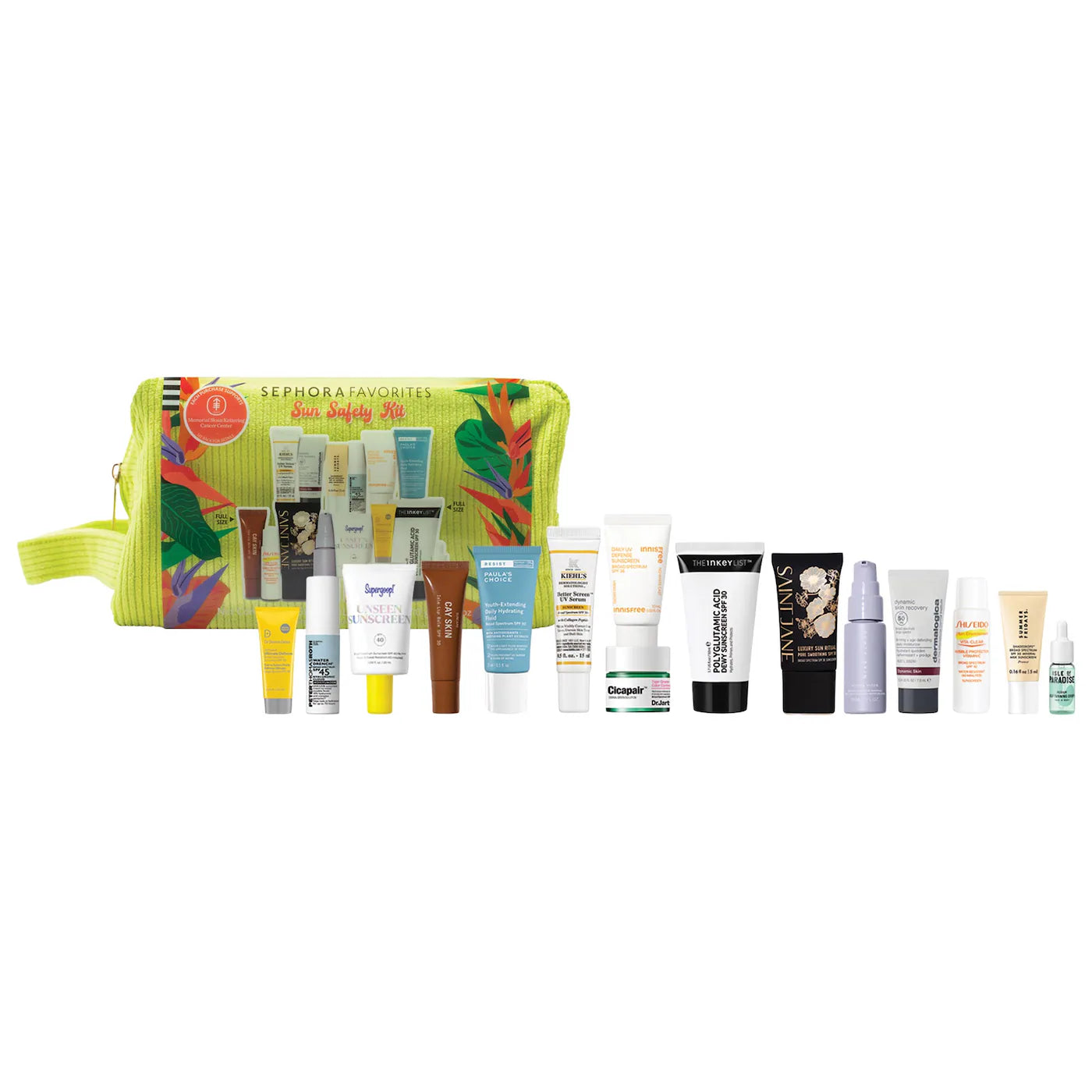 Sun Safety Kit - Sephora Favorites / Set de 15 protectores solares + Bolsa