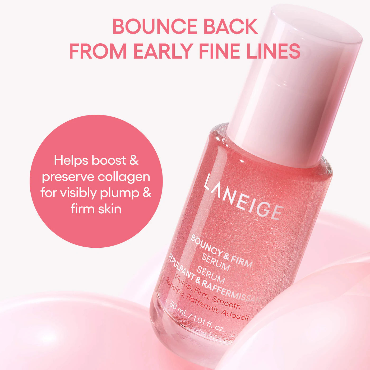 *PREORDEN: Bouncy Skin On the Go Set for Plumping and Firming - LANEIGE / Set de productos reafirmantes para el rostro
