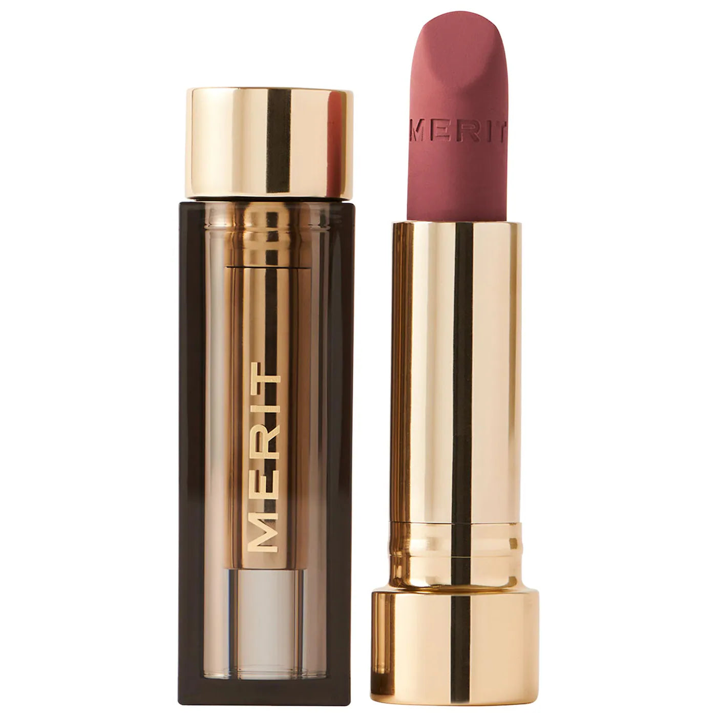 *PREORDEN: Signature Lip Lightweight Matte Lipstick - Merit / Labial mate ligero