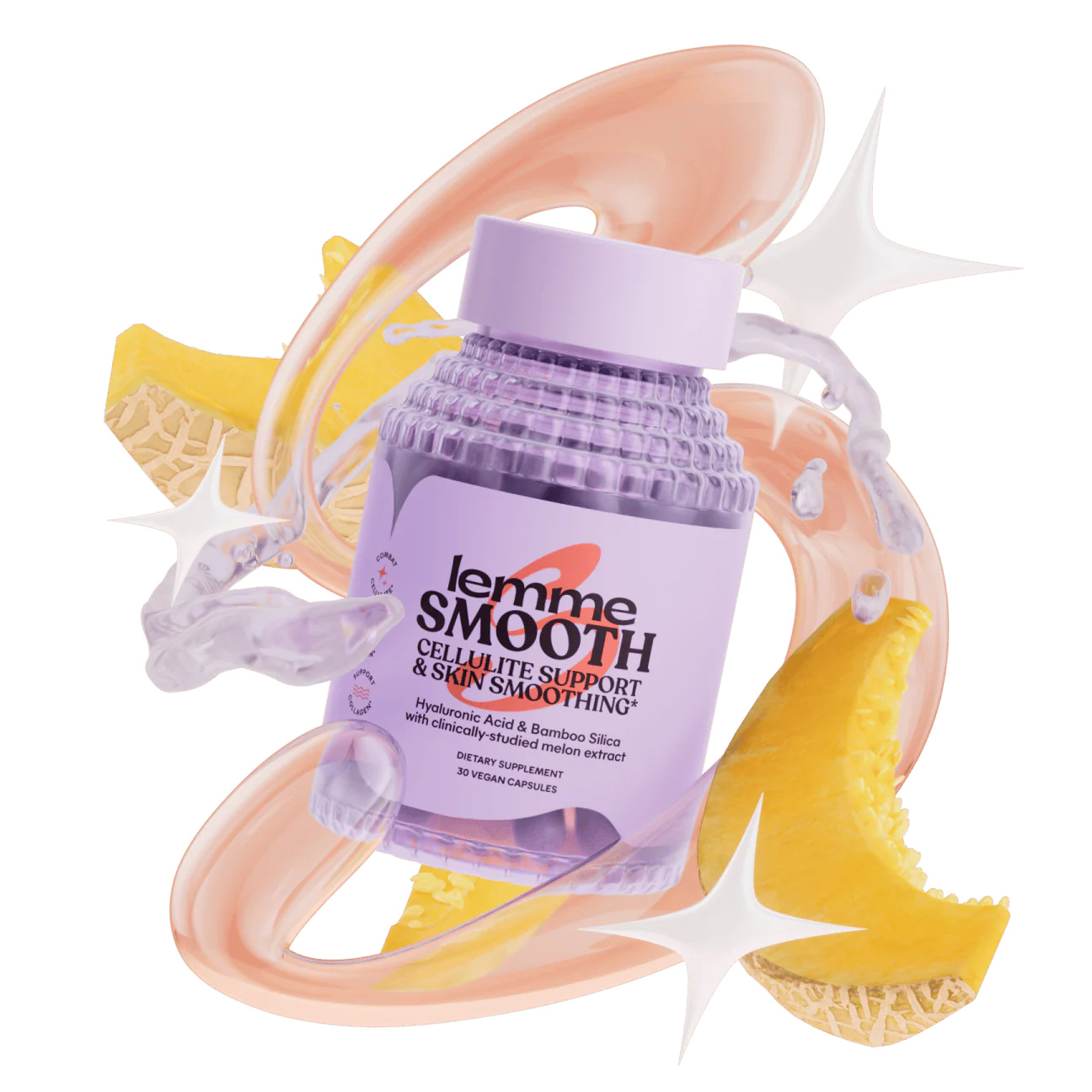 Smooth Capsules - lemme / Cápsulas de apoyo a la celulitis y suavizantes de la piel