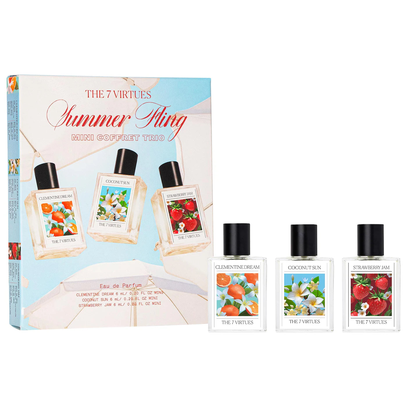 *PREORDEN: Summer Fling Mini Coffret Perfume Trio - The 7 Virtues / Set de perfumes