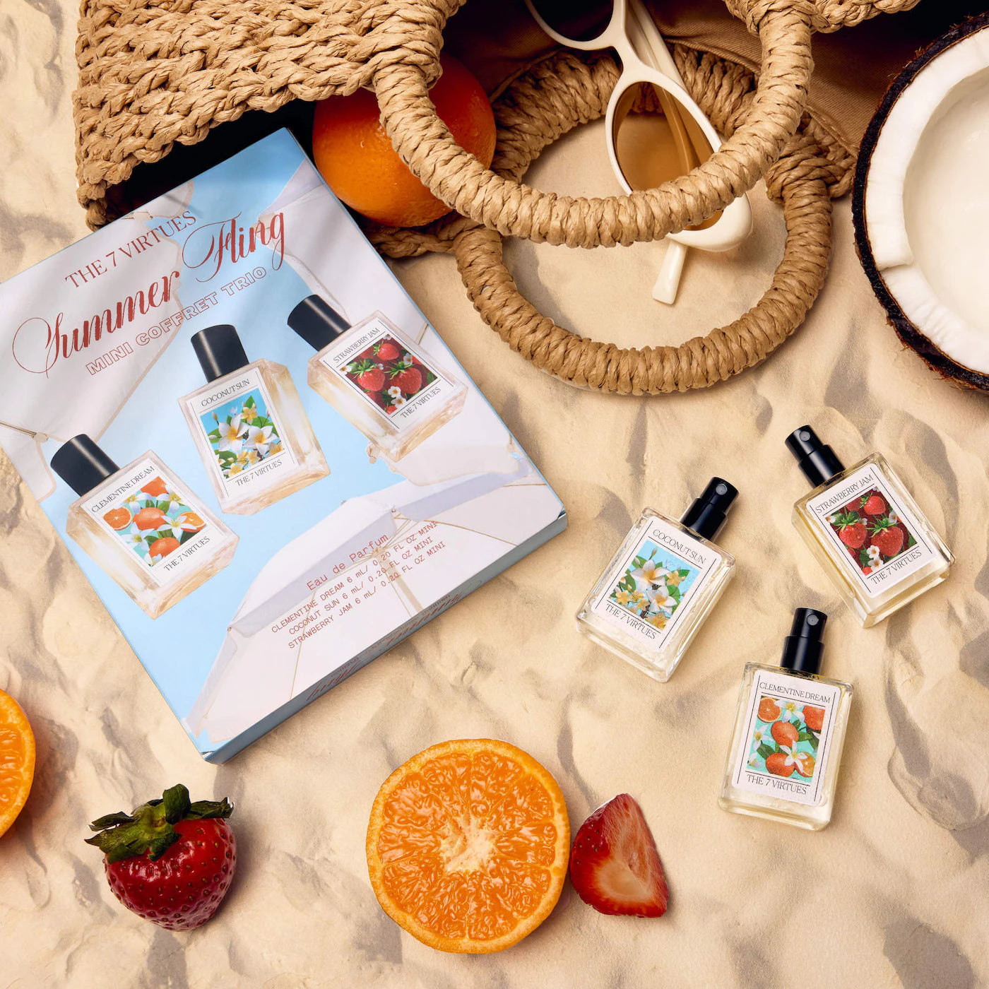 *PREORDEN: Summer Fling Mini Coffret Perfume Trio - The 7 Virtues / Set de perfumes