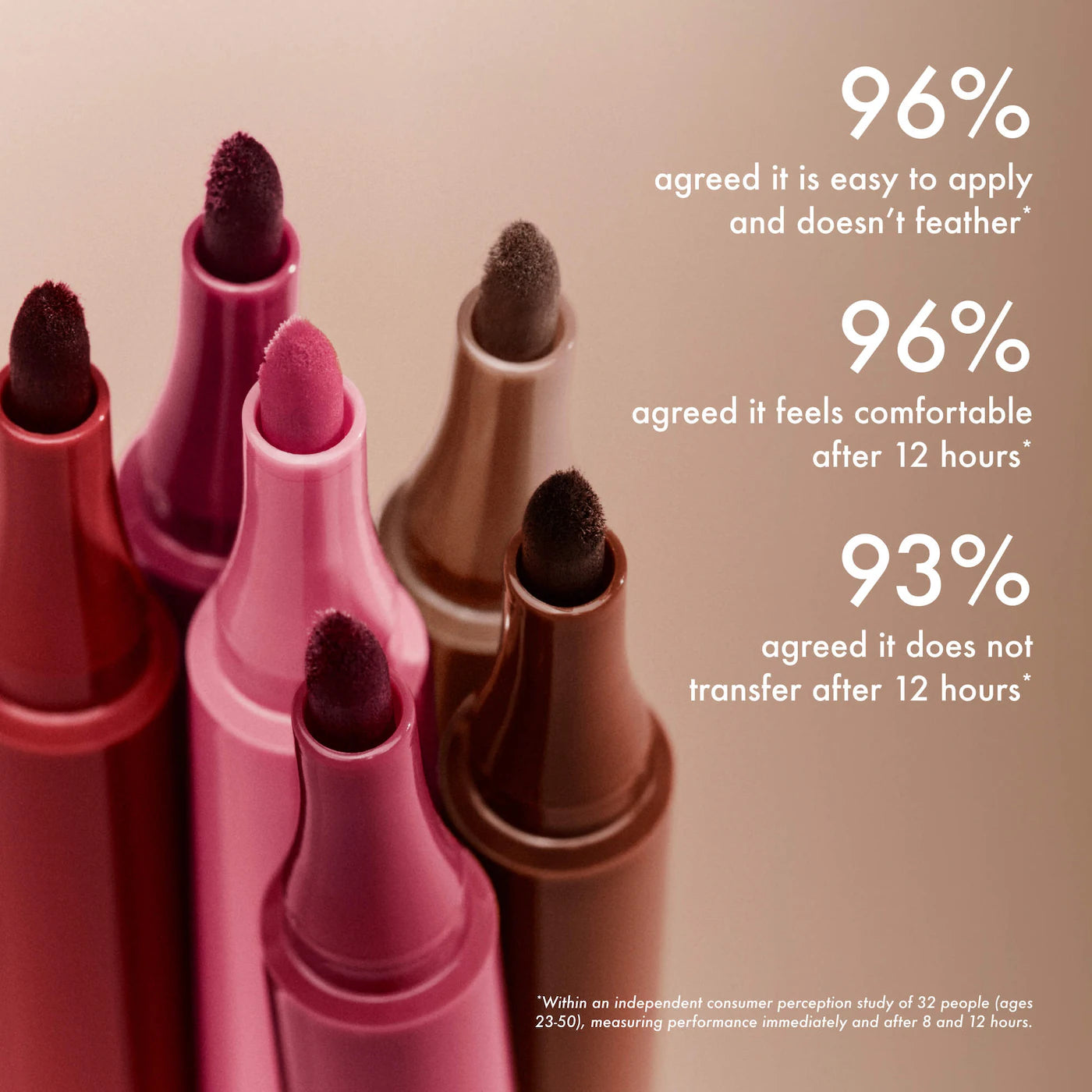 *PREORDEN: Flushed Lip Stain 12HR Long-Lasting Lip Tint - Huda Beauty / Delineador labial de larga duración