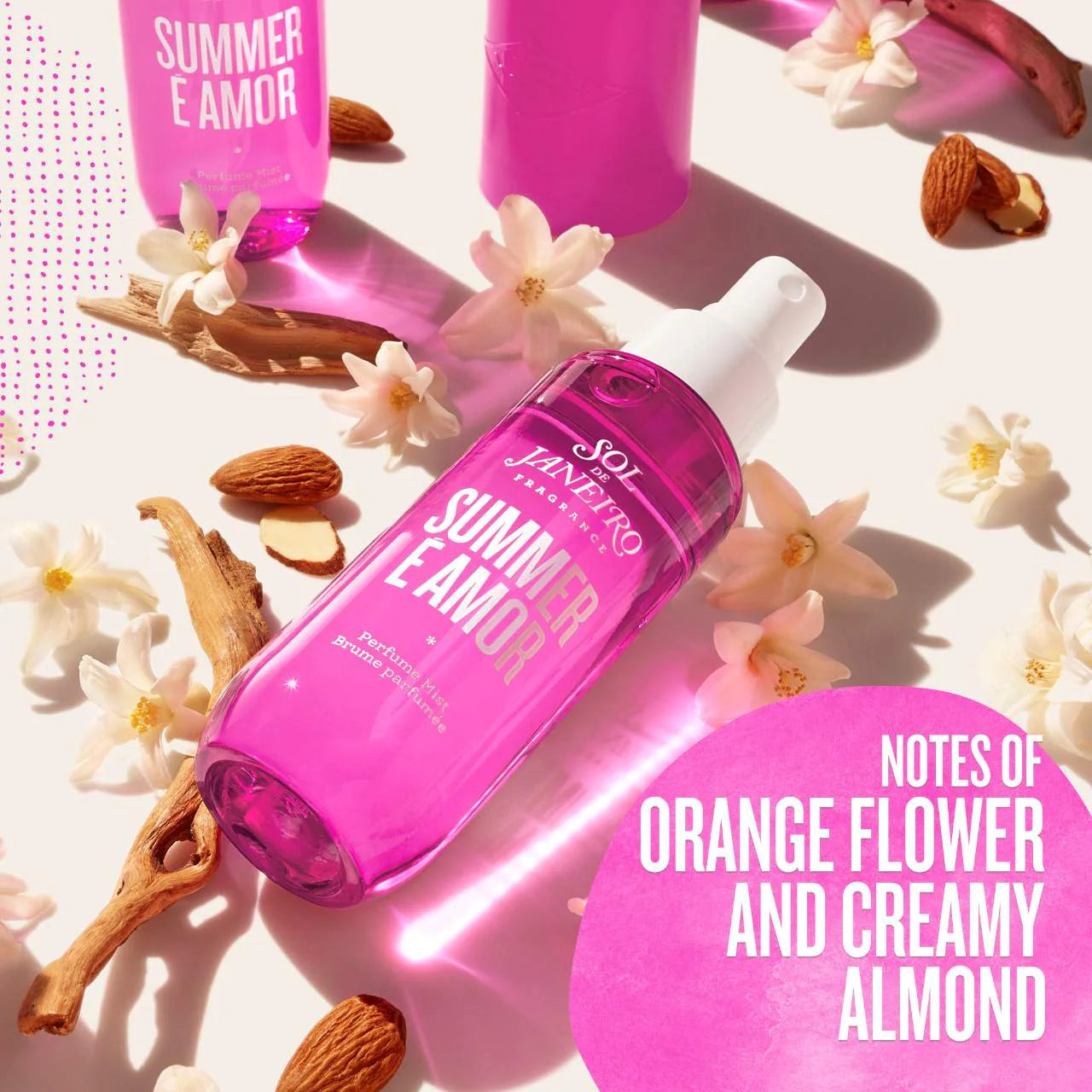 Summer é Amor Perfume Mist 90mL - Sol de Janeiro / Fragancia para el cabello y el cuerpo
