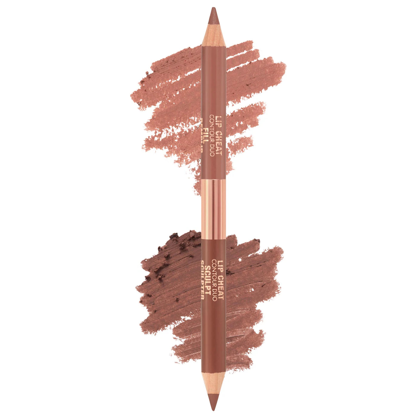 *PREORDEN: Super Nudes Lip Cheat Contour Duo Lip Liner - Charlotte Tilbury / Delineador de labios doble punta