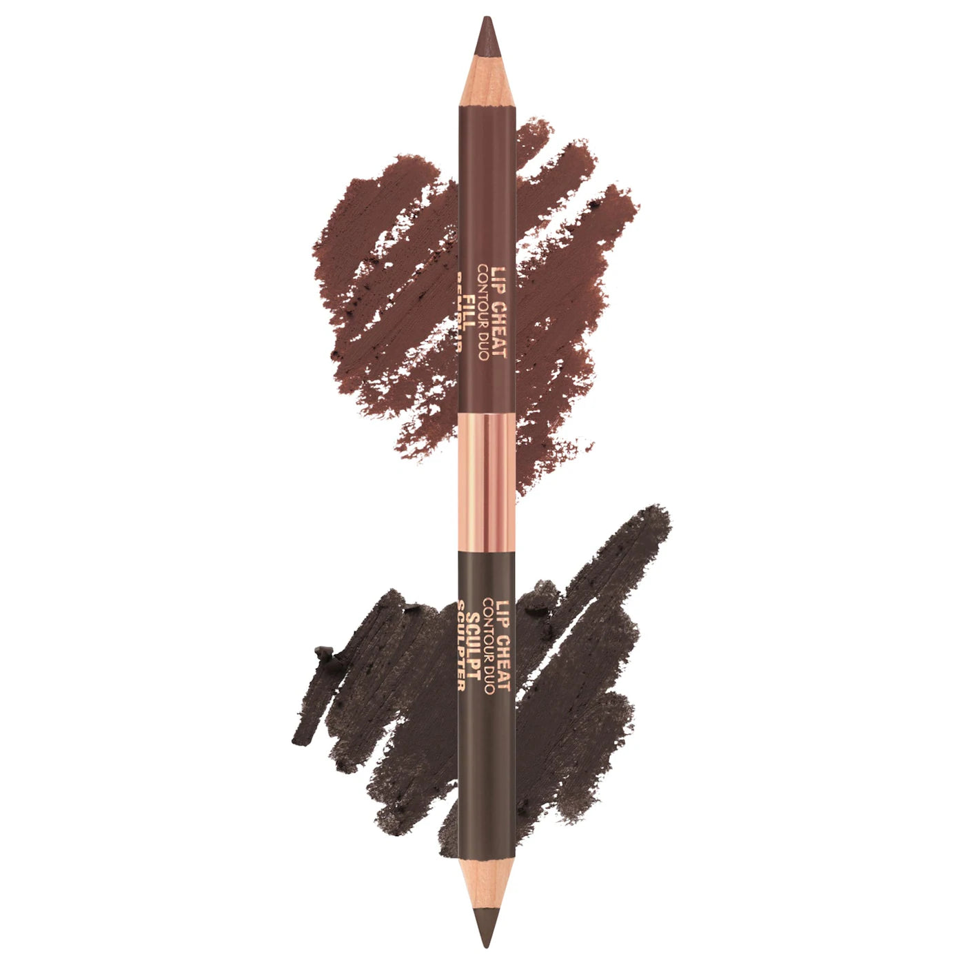 *PREORDEN: Super Nudes Lip Cheat Contour Duo Lip Liner - Charlotte Tilbury / Delineador de labios doble punta