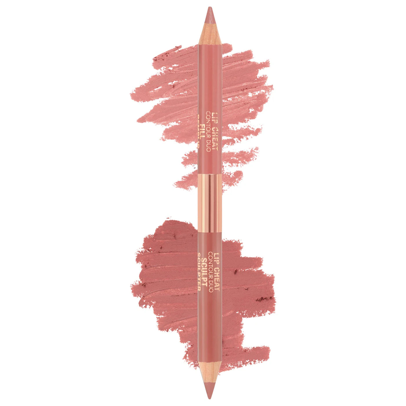 *PREORDEN: Super Nudes Lip Cheat Contour Duo Lip Liner - Charlotte Tilbury / Delineador de labios doble punta
