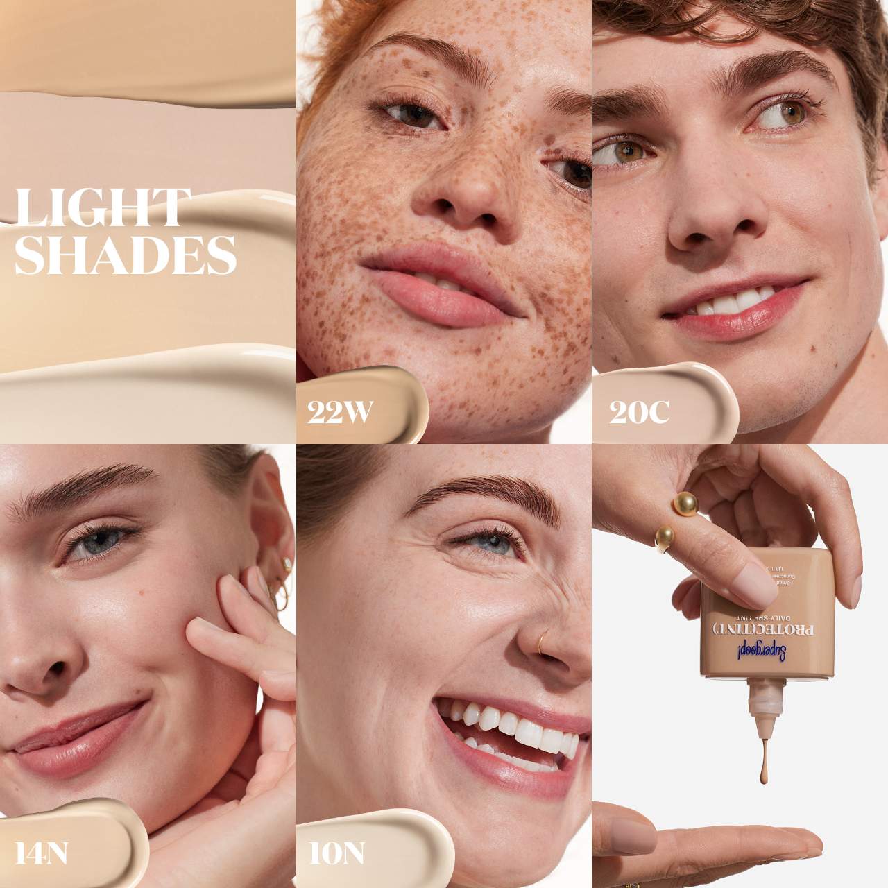 *PREORDEN: Protec(tint) Daily SPF Tint SPF 50 Sunscreen Skin Tint with Hyaluronic Acid and Ectoin - Supergoop! / Tinta con protector solar
