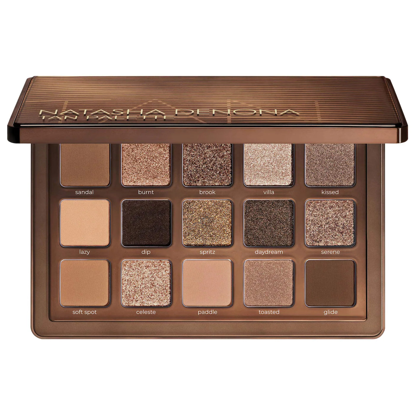 *PREORDEN: Tan Eyeshadow Palette - NATASHA DENONA / Paleta de sombras para ojos
