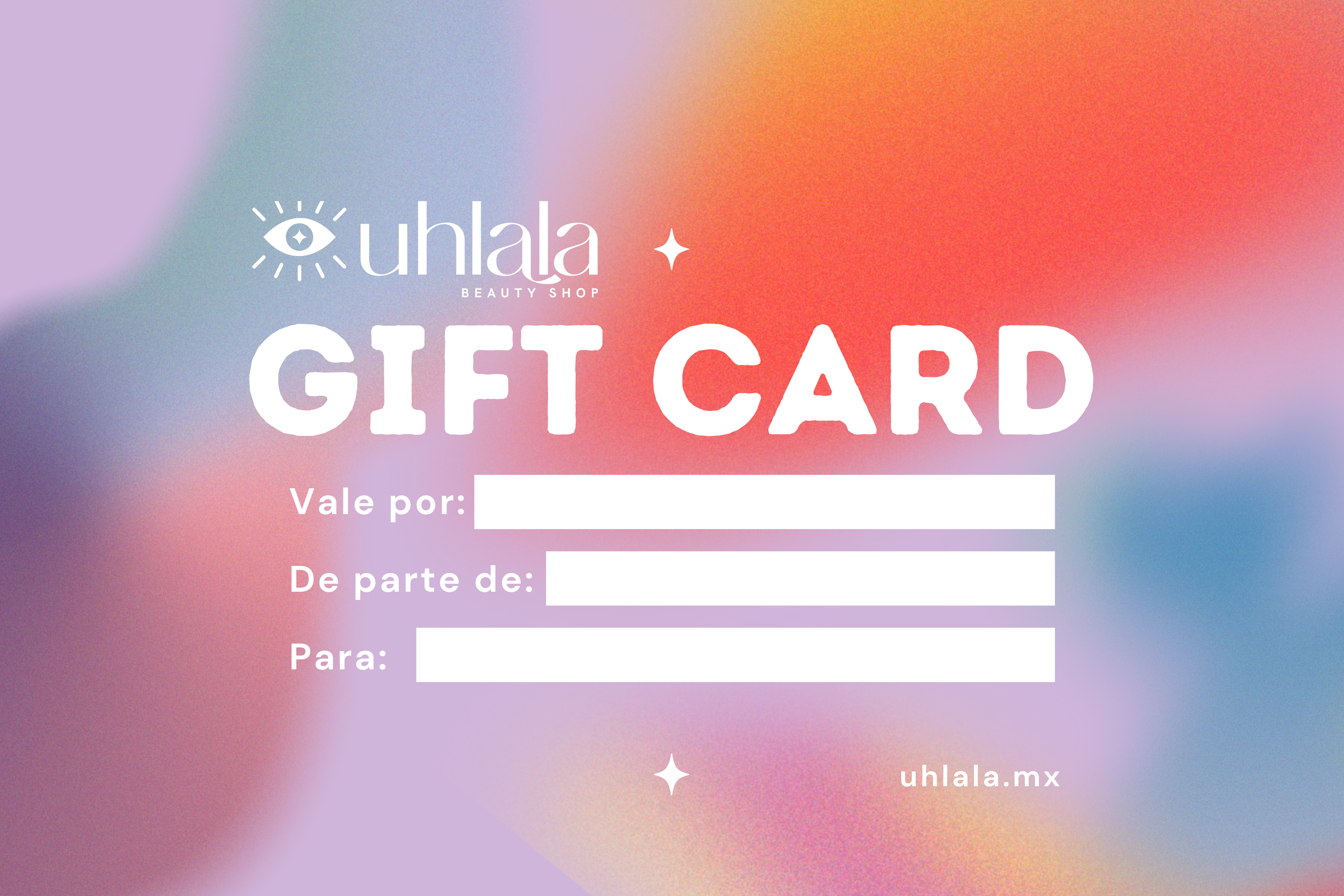 Tarjeta regalo de Uhlala Beauty