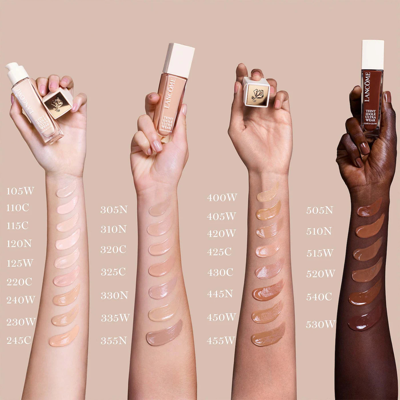 *PREORDEN: Teint Idole Ultra Wear Care & Glow Foundation with Hyaluronic Acid - Lancôme / Base hidratante