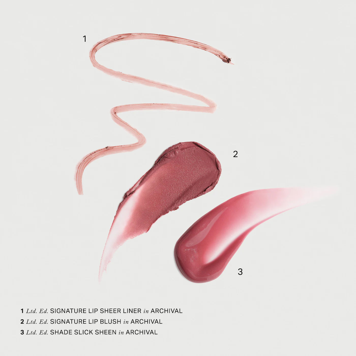 *PROXIMAMENTE: The Archival Lip Essentials Gift Set - Merit / Set 3 pzas labios