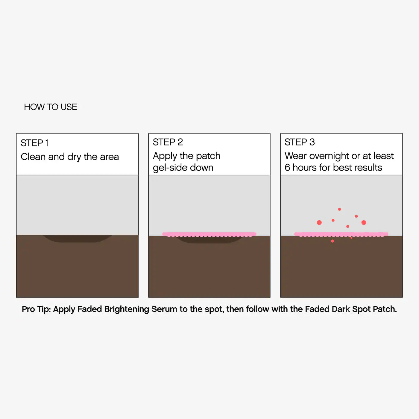 *PREODEN: Faded Tranexamic Acid Dark Spot Patches for Hyperpigmentation - Topicals / Parches para el ácne