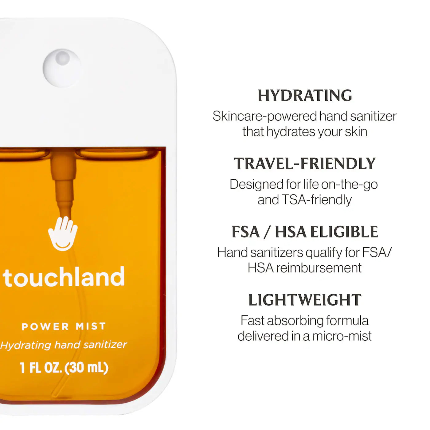 *PREORDEN: Limited Edition Power Mist Hydrating Hand Sanitizer Seasonal Trio Set - Touchland / Set de sanitizantes