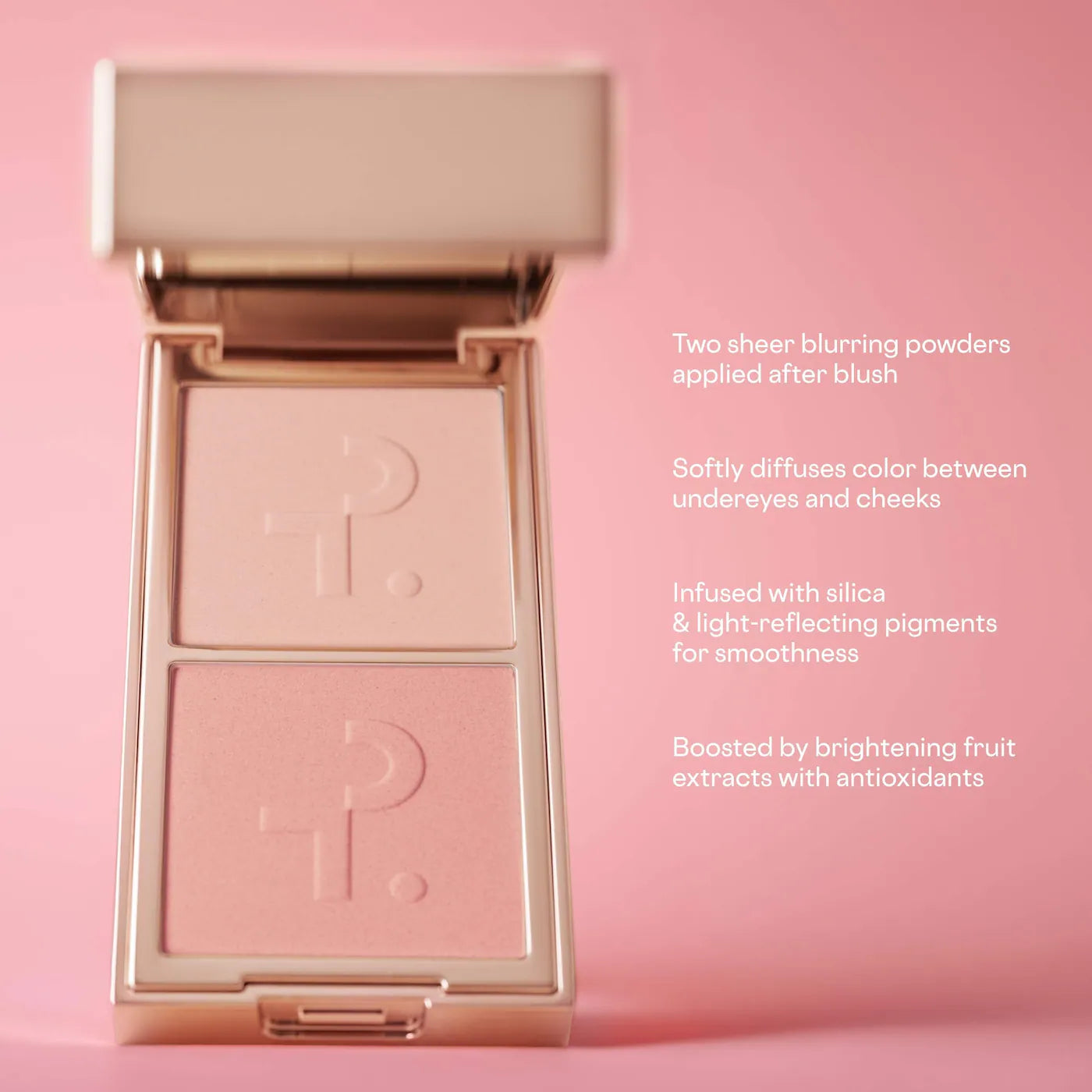 Major Headlines Transition Blurring Under Eye Blush Duo - PATRICK TA / Rubor Compacto Difuminador