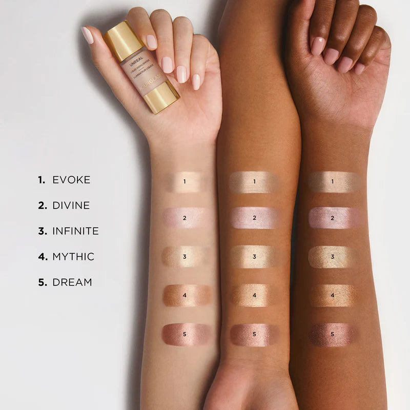 *PREORDEN: Unreal Radiant Glow Liquid Highlighter- Hourglass / Iluminador liquido