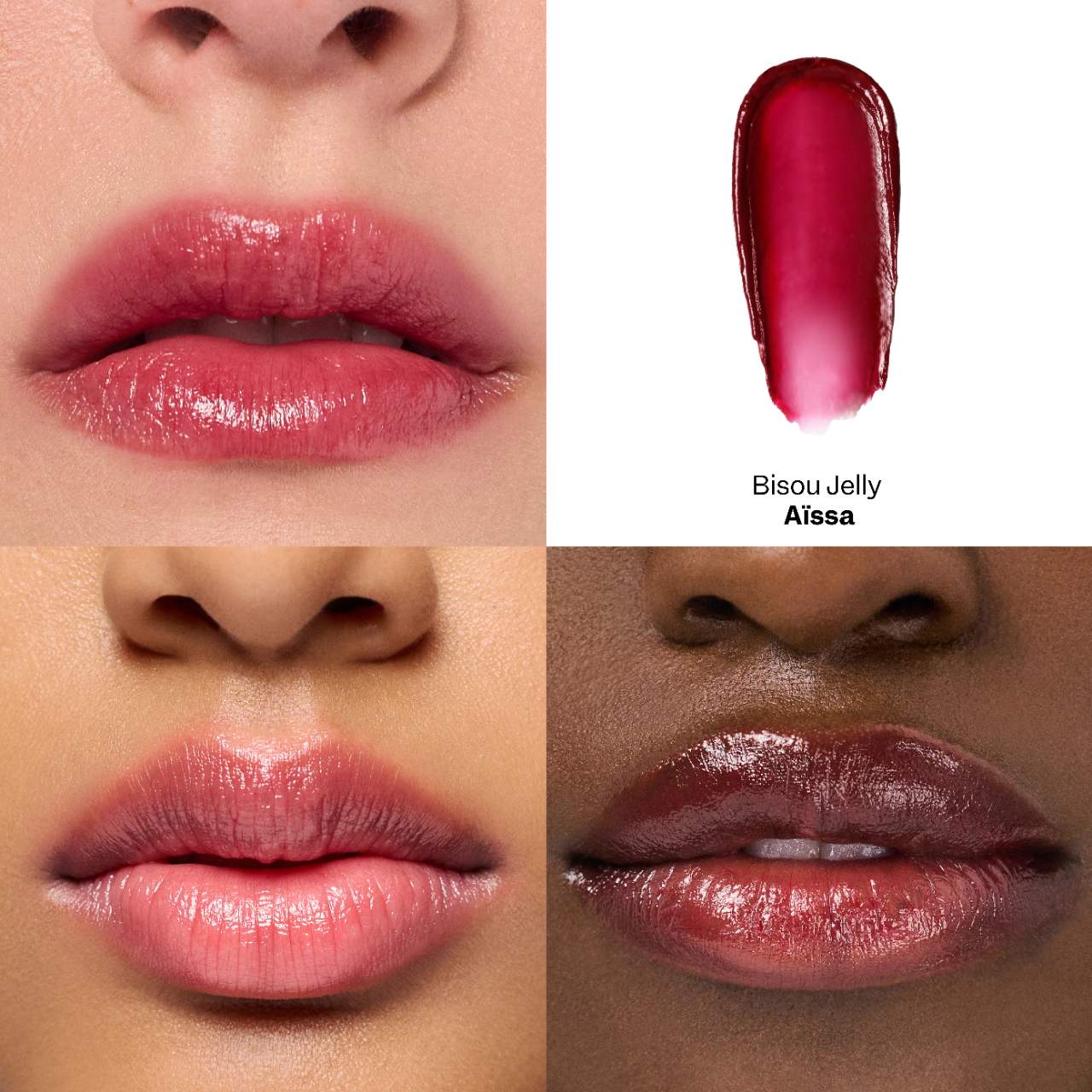 *PREORDEN: BISOU JELLY Sheer Shine Hydrating Lipstick - VIOLETTE_FR / Brillo y bálsamo labial