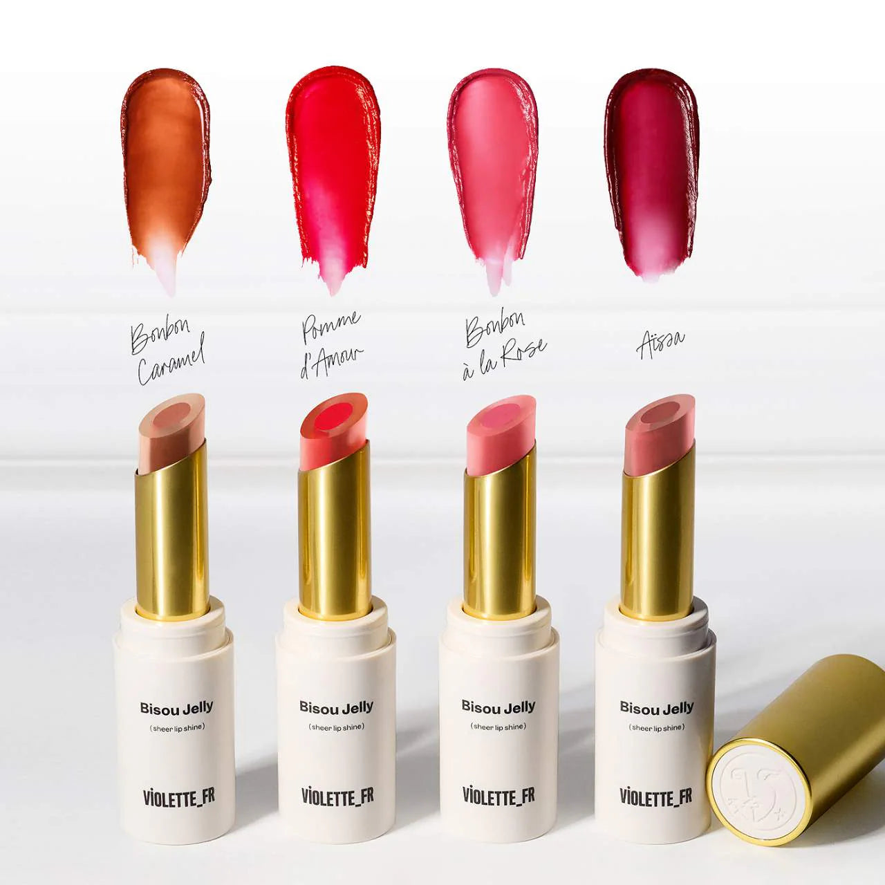 *PREORDEN: BISOU JELLY Sheer Shine Hydrating Lipstick - VIOLETTE_FR / Brillo y bálsamo labial