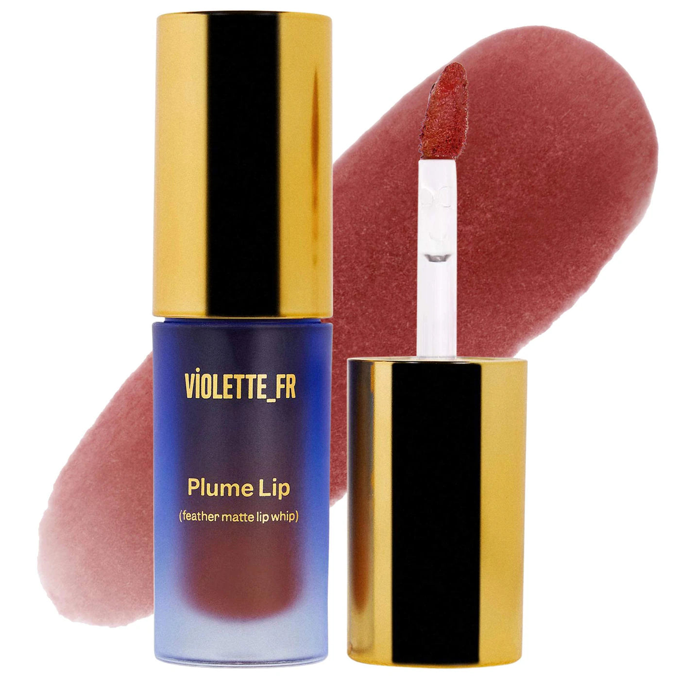 *PREORDEN: PLUME LIP Moisturizing Feather Matte Lip Whip - VIOLETTE_FR / Labial mate líquido