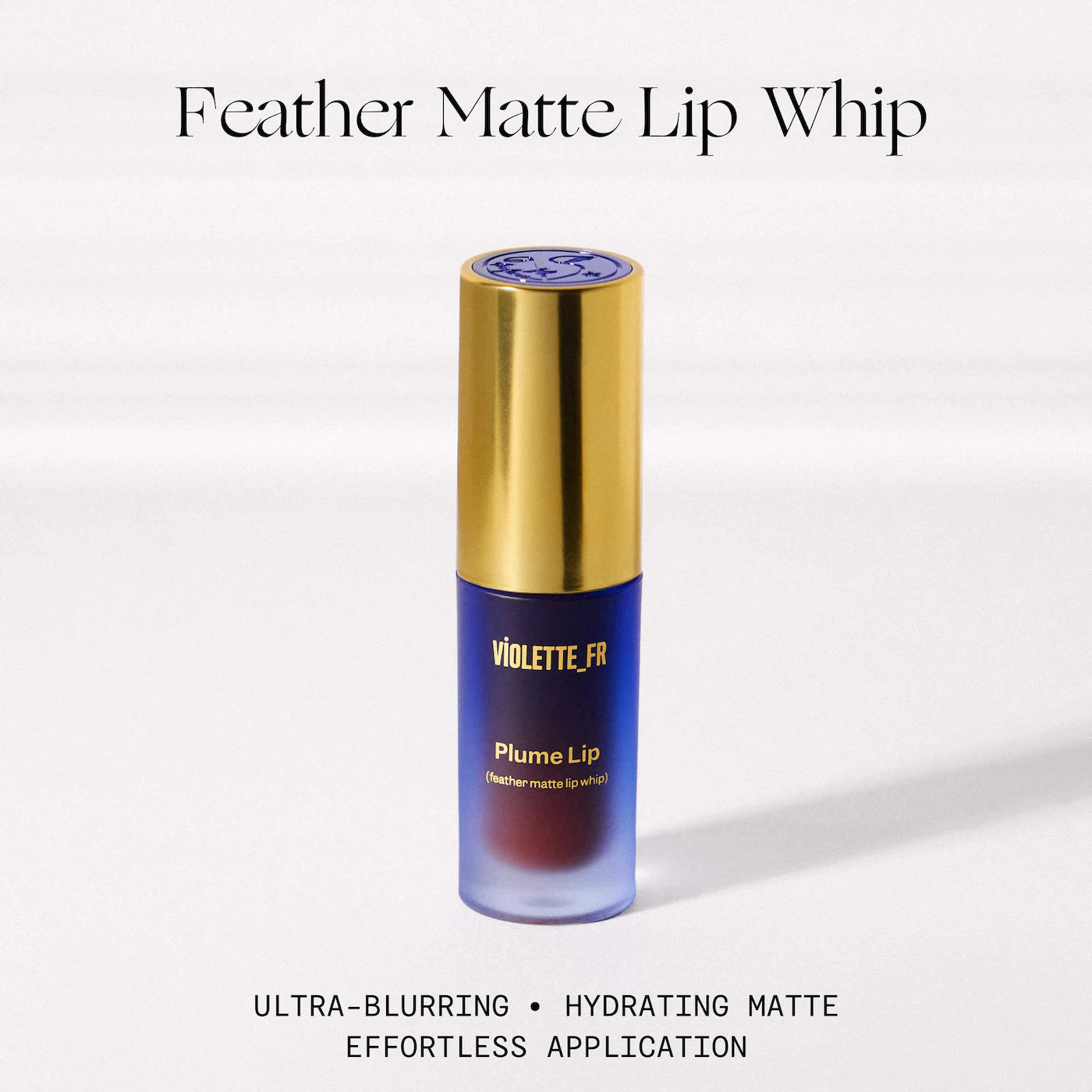 *PREORDEN: PLUME LIP Moisturizing Feather Matte Lip Whip - VIOLETTE_FR / Labial mate líquido