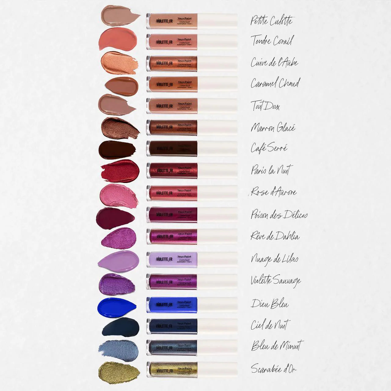 YEUX PAINT Liquid Eyeshadow & Eyeliner - VIOLETTE_FR / Sombra de ojos líquida
