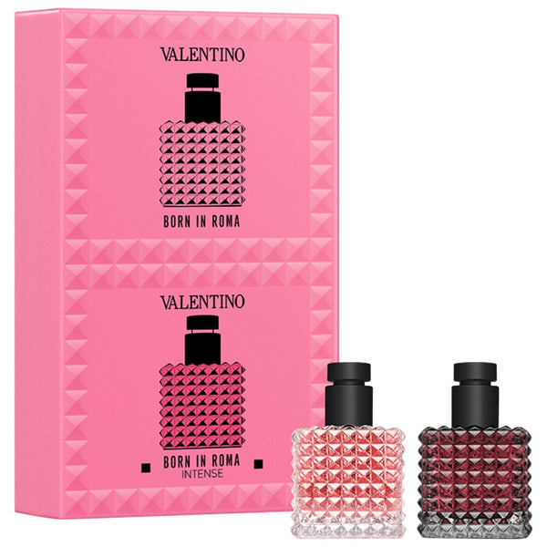 Mini Donna Born in Roma & Donna Born in Roma Intense Perfume Set- Valentino / Set de mini perfumes
