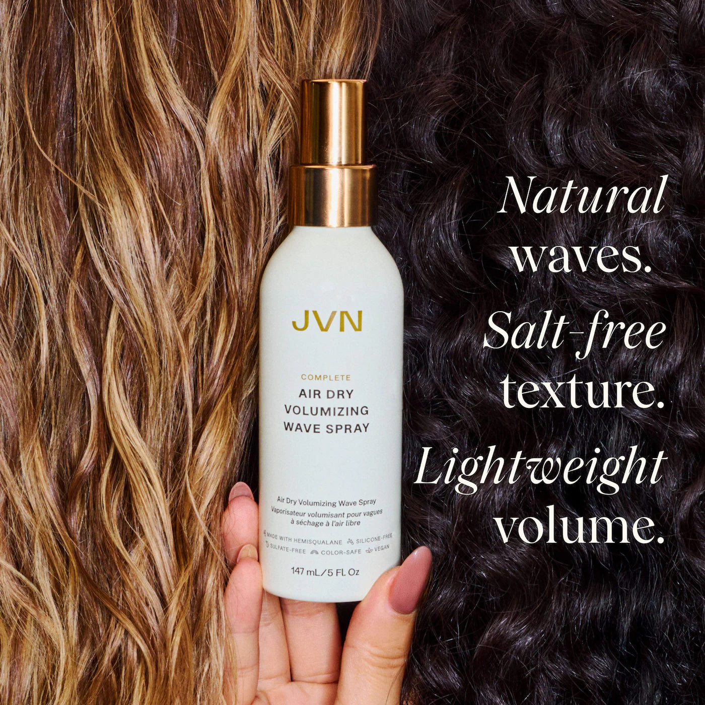 *PREORDEN: Complete Air Dry Volumizing Wave Spray - JVN / Spray para ondas
