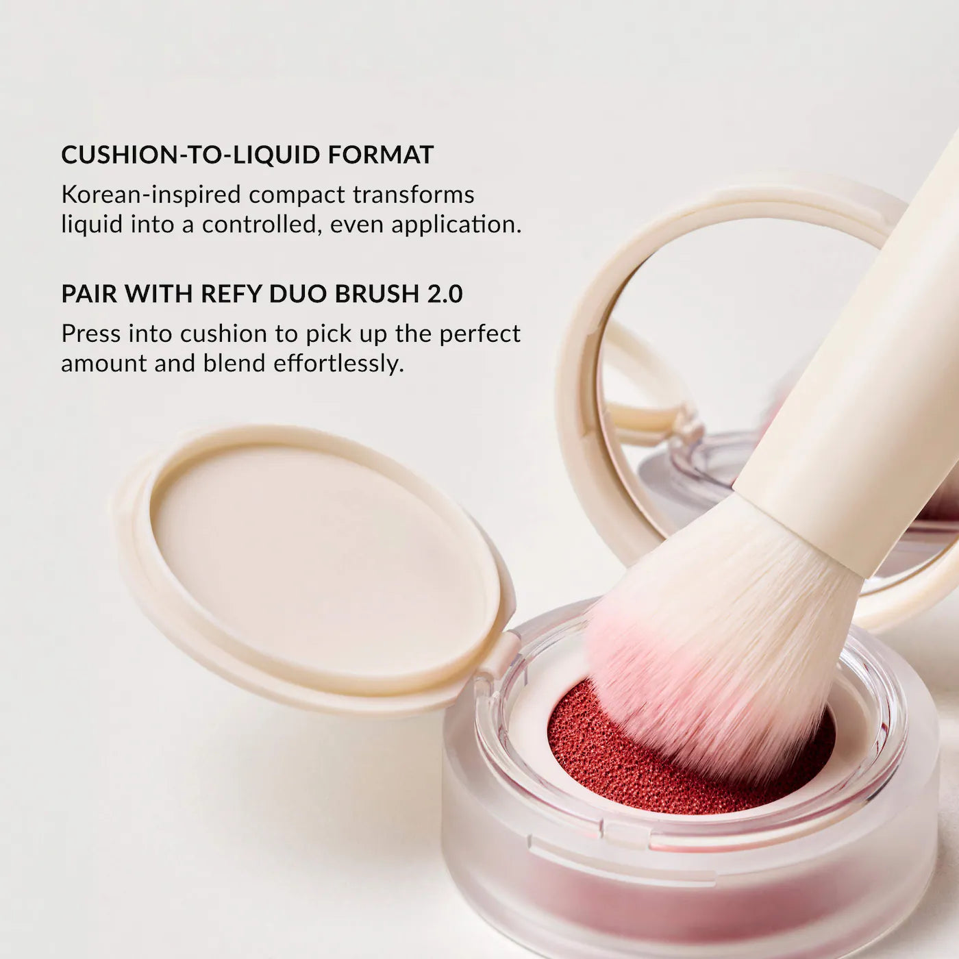 *PREORDEN: Water Blush Liquid Cushion with Ceramides - REFY / Rubor a base de agua