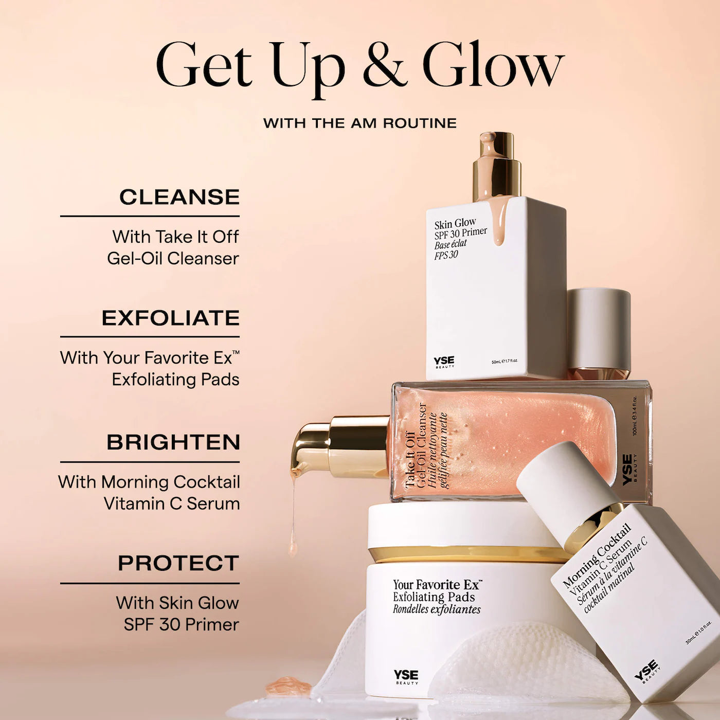 *PREORDEN: Take It Off Gel-Oil Cleanser with Squalane - YSE Beauty / Limpiador de rostro