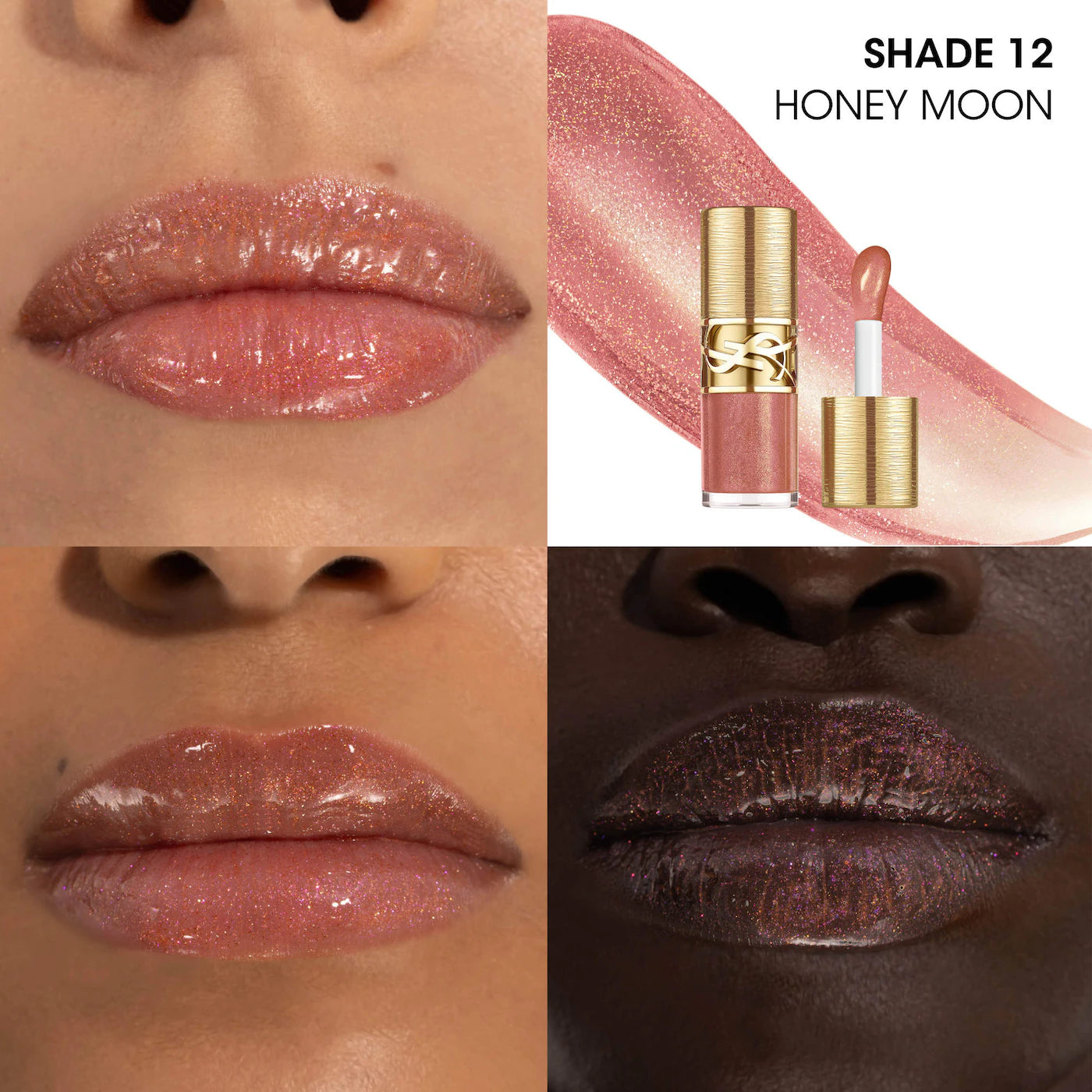 *PREORDEN: YSL Loveshine Plumping Lip Oil Gloss with Hyaluronic Acid - Yves Saint Laurent / Labial hidratante voluminizador