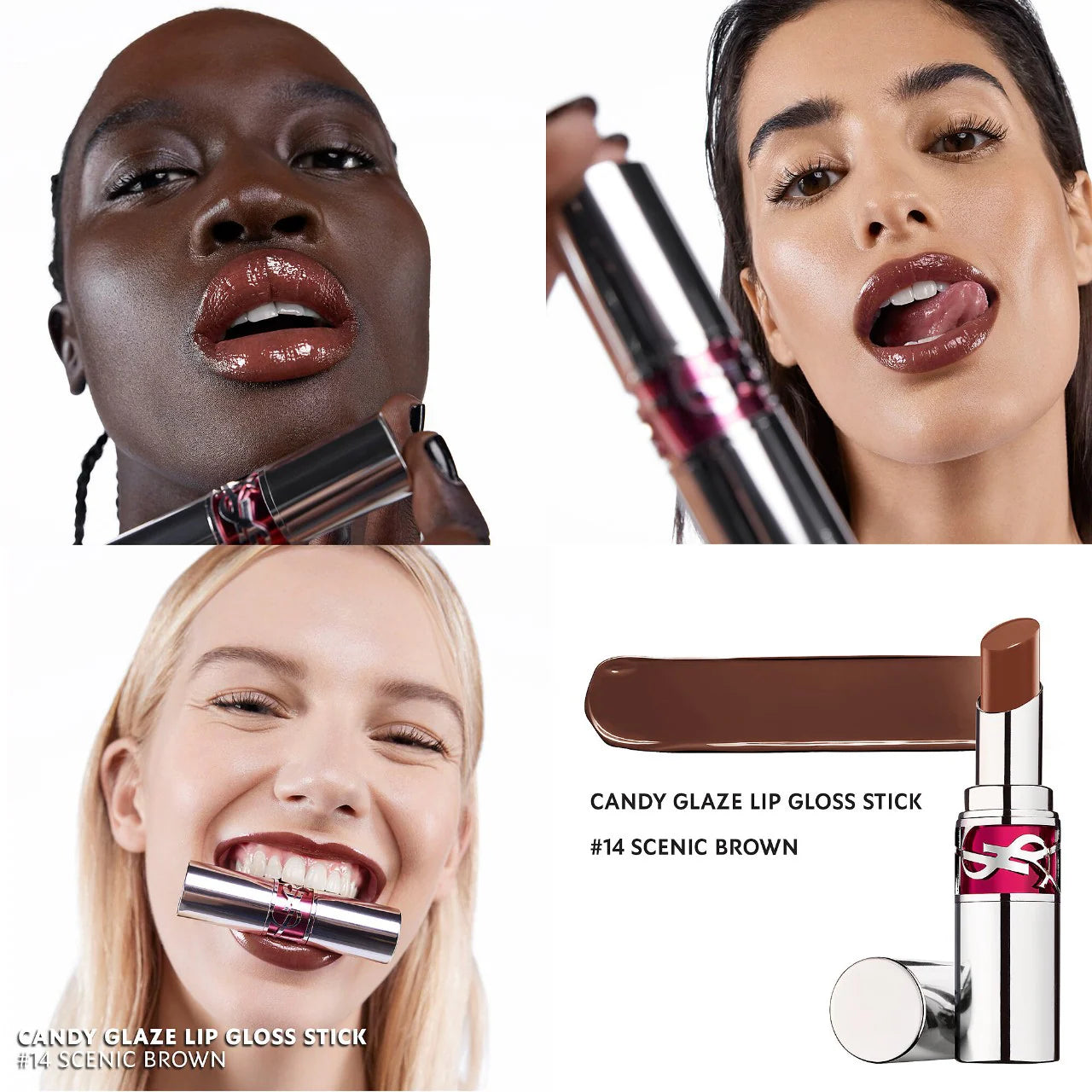 *PREORDEN: Candy Glaze Lip Gloss Stick - Yves Saint Laurent  / Brillo labial con ácido hialurónico