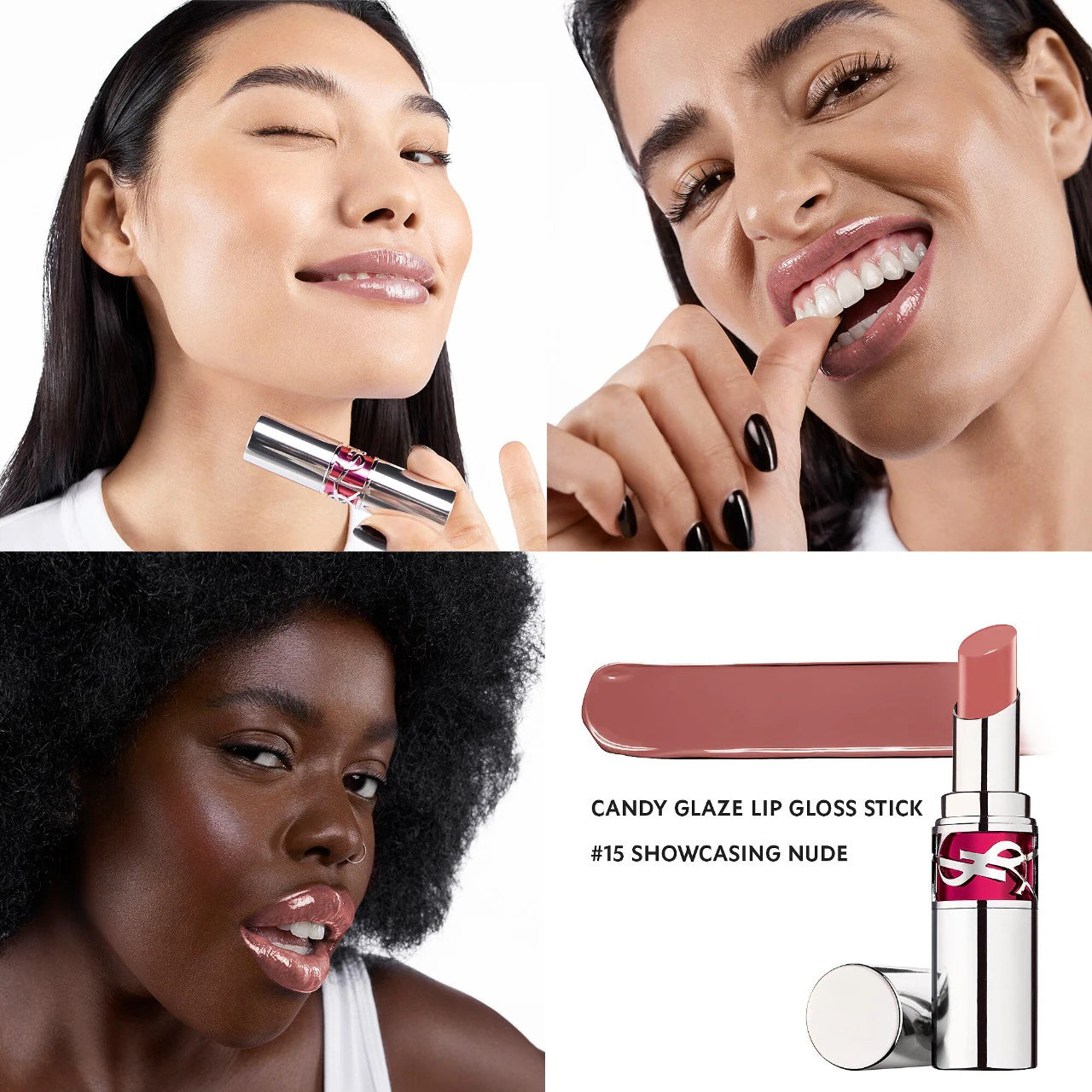 *PREORDEN: Candy Glaze Lip Gloss Stick - Yves Saint Laurent  / Brillo labial con ácido hialurónico