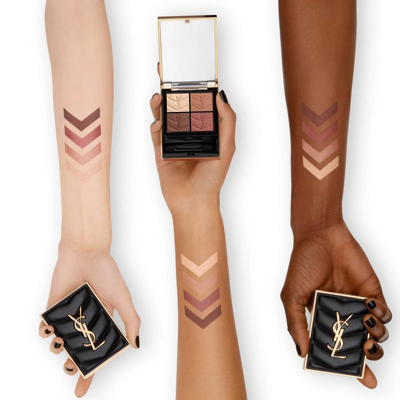 Couture Mini Clutch Eyeshadow Palette - Yves Saint Laurent / Cuatro sombras de ojos de lujo con alto rendimiento