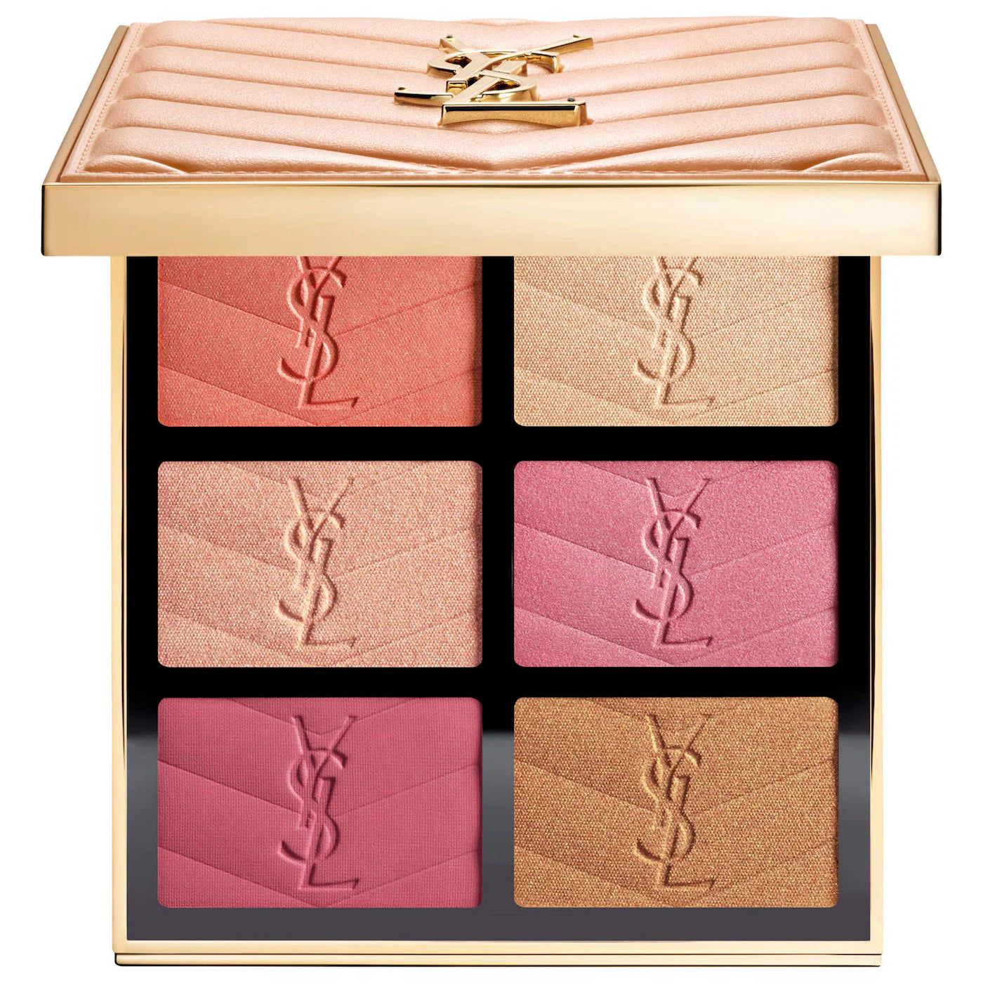 *PREORDEN: YSL Golden Oasis Face Palette - Yves Saint Laurent / Paleta de rubor e iluminador