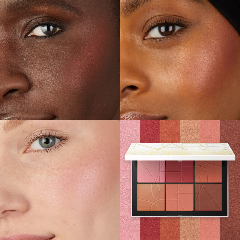 All That Glitters Light Reflecting™ Cheek Palette - NARS / Paleta de 6 tonos de rubor edición limitada