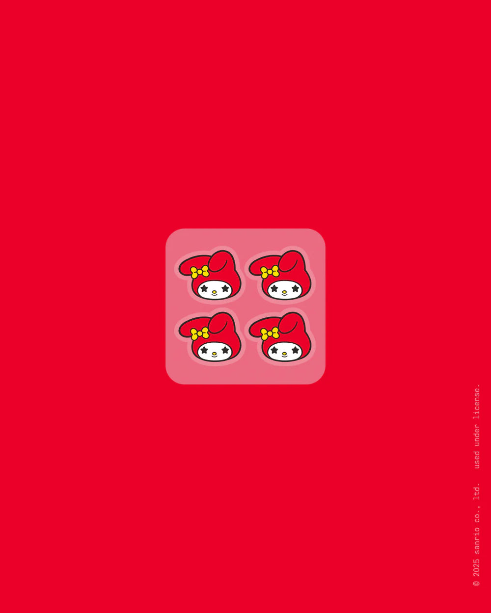 big my melody™- Starface / Parches para granitos 32ct + Case con espejo