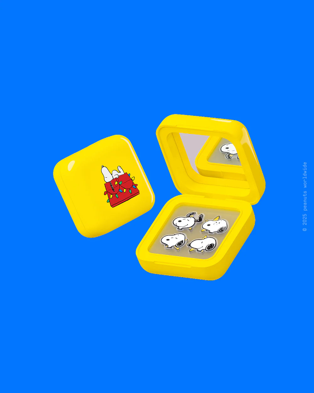 *PREORDEN: big sleepy snoopy - Starface / Parches para granitos 32ct + Case con espejo