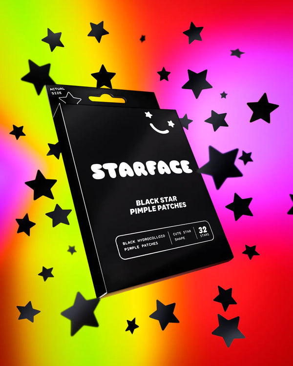 Black Star Refill - Starface / Refill parches de granitos 32 pzs negros