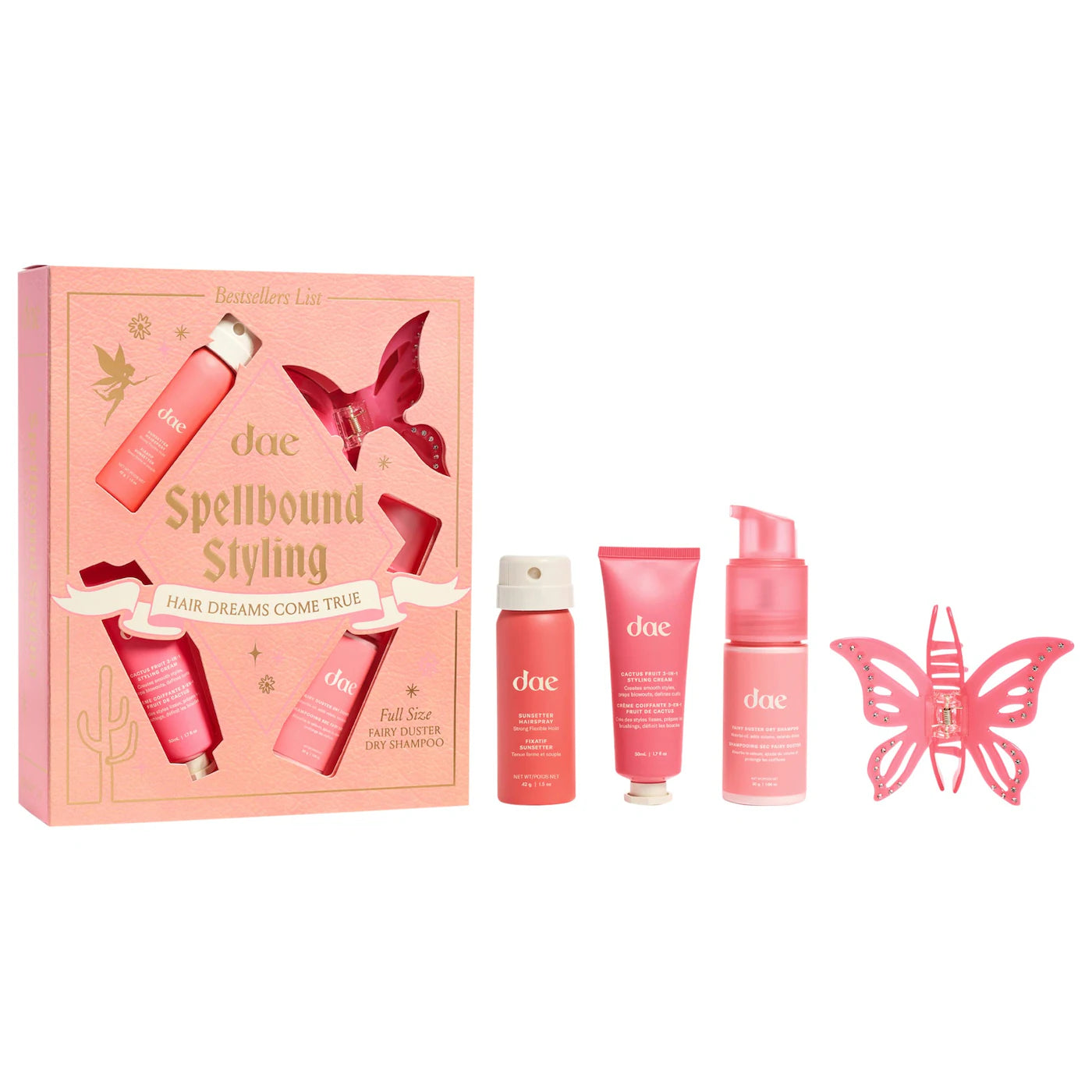 *PREORDEN: Spellbound Styling Hair Gift Set - dae / Kit de 4 pzas para estilizar cabello