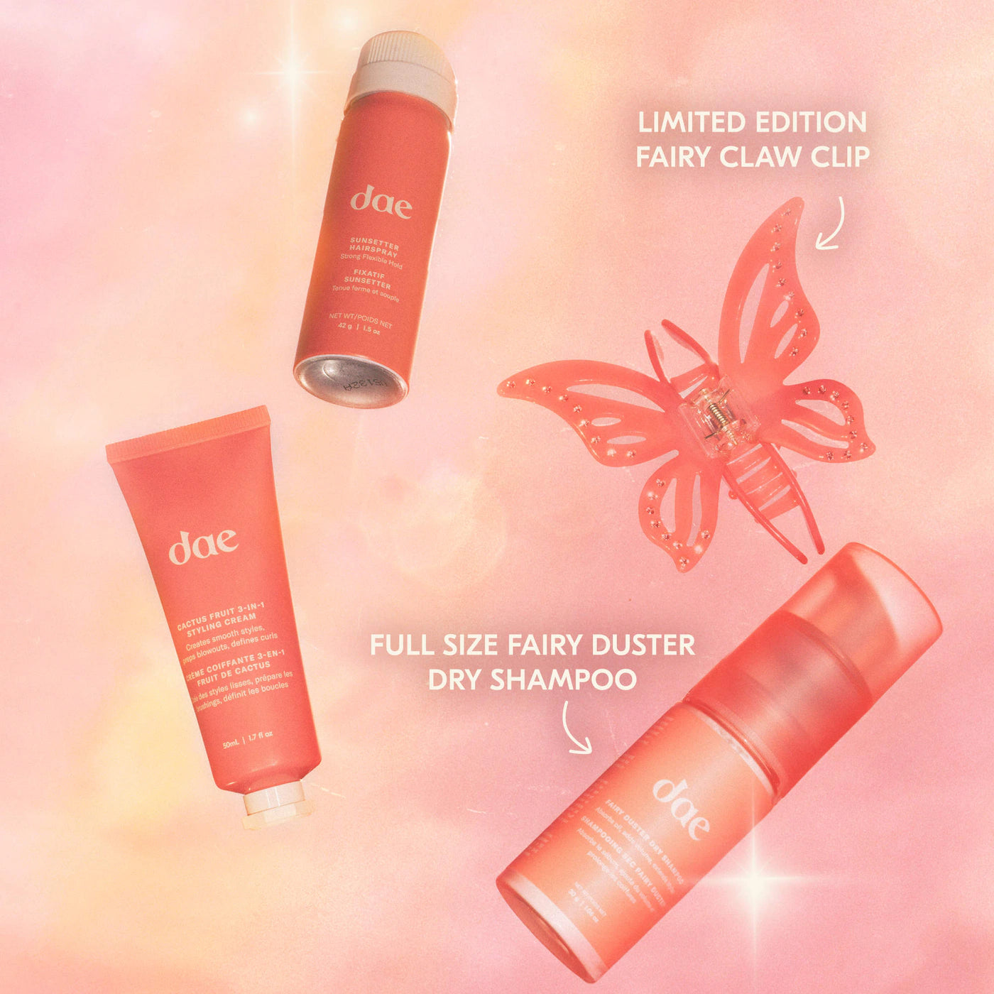 *PREORDEN: Spellbound Styling Hair Gift Set - dae / Kit de 4 pzas para estilizar cabello