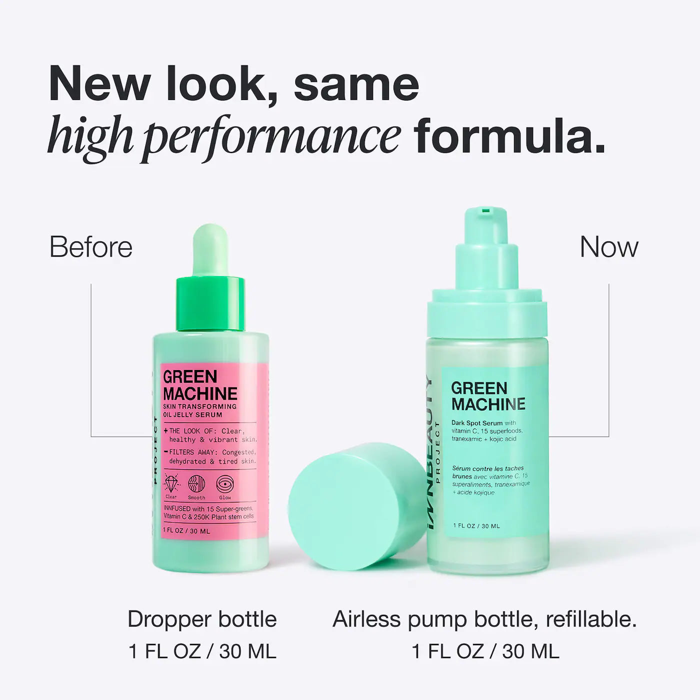 Green Machine Vitamin C Dark Spot & Hyperpigmentation Serum - iNNBEAUTY PROYECT / Serum multivitaminico para manchas y elasticidad