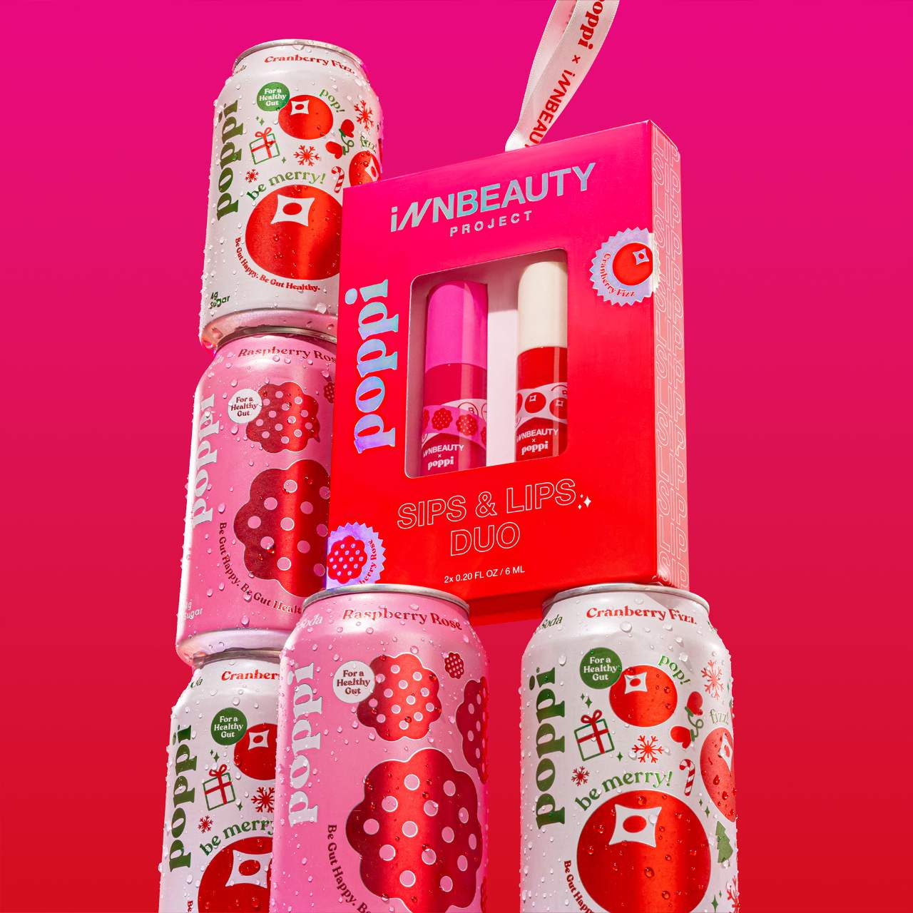 INNBEAUTY PROJECT X poppi Sips & Lips Limited Edition Glaze Duo - iNNBEAUTY PROJECT / Dúo de Gloss